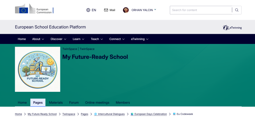 My Future Ready School eTw Project
